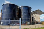 Storage tanks at JELD-WEN, Melton Mowbray