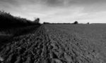 Ploughed field near Harborough