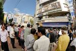 Crowd outside Dansungsa cinema