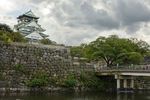 Osaka Castle inner moat and tower