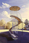 [IR] Slide in Lubenham Playground