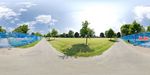 Welland Park play park under construction 360 panorama