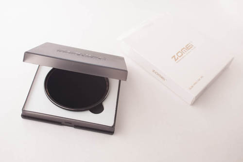 Zomei Slim Pro II MC ND filter with case and box