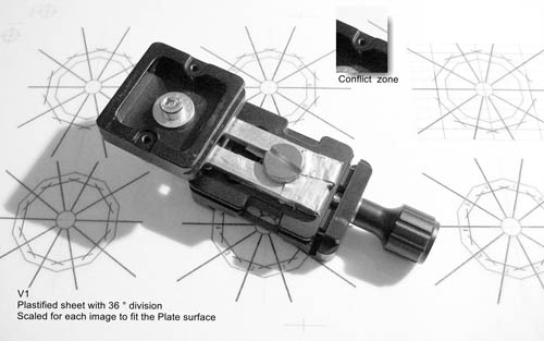 The rotator with the low cost PU 40 plate ($3 USD)
