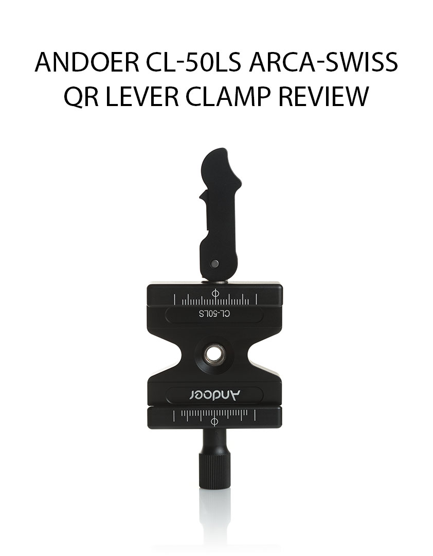 Andoer CL-50LS Arca-Swiss QR lever clamp review