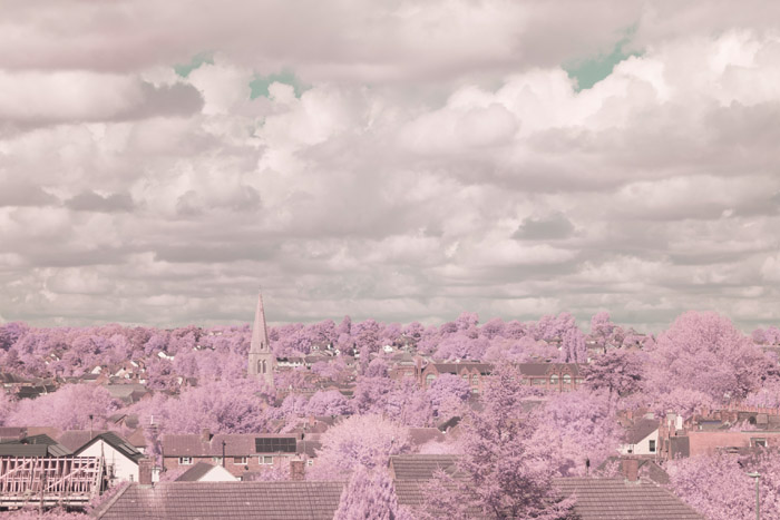 Infrared photograph taken using a QB3 + Lee 101 filter stack