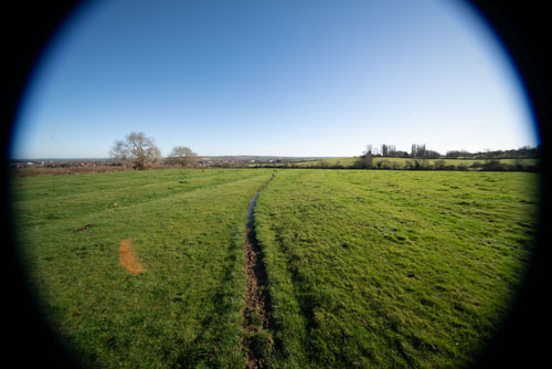 EF-S 10-18mm converted to EF mount on full frame camera at 11mm