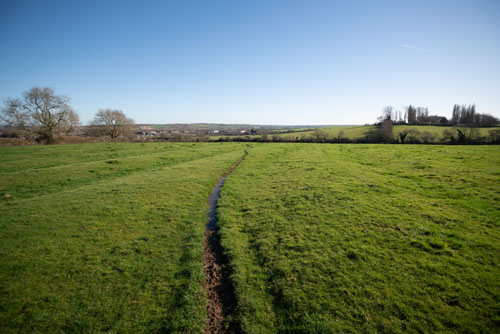 EF-S 10-18mm converted to EF mount on full frame camera at 18mm