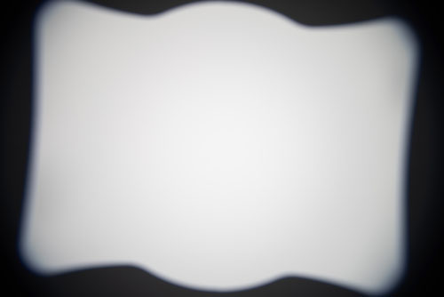 Photo of lightbox taken with Canon EF-S 10-18mm lens with EW-73C hood on full frame at 12mm to show vignetting