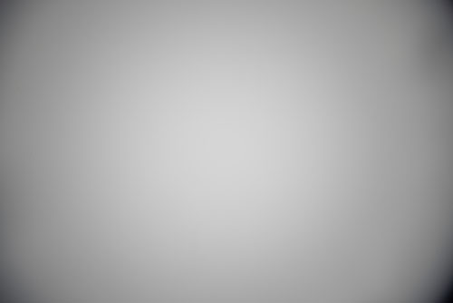 Photo of lightbox taken with Canon EF-S 10-22mm lens with EW-83E hood on full frame at 17mm to show vignetting