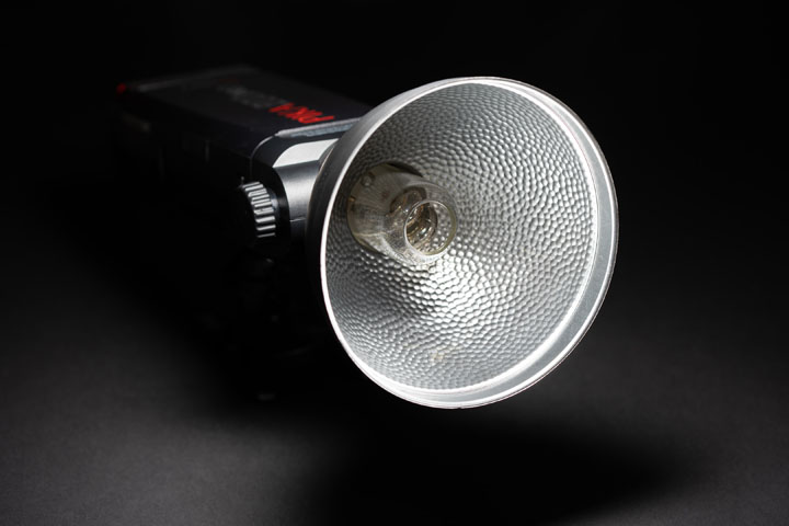 Godox AD200 Pro with bulb head and AD-S2 reflector