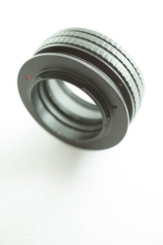 17-31mm M42 focusing helical attached to DIY Fuji X to M42 mount adapter