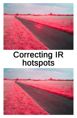 Correcting IR hotspots