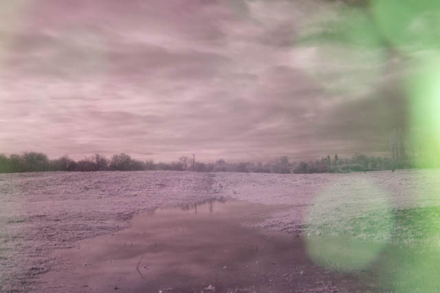 Photo taken with an unconverted Fujifilm X-A1 camera and Lee 730nm infrared polyester filter held in front of the lens