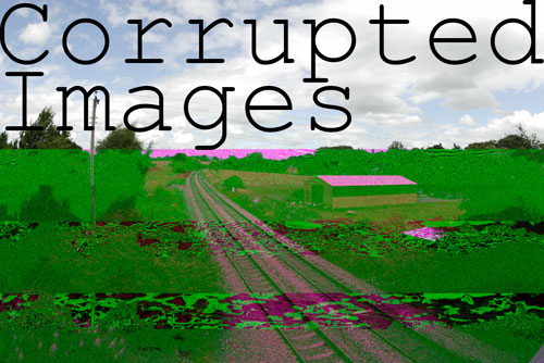 Corrupted images